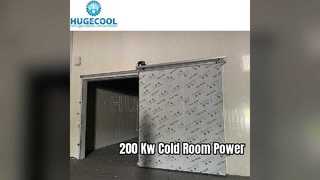 Cold Room Freezer Unit 200 Kw Chiller Solution