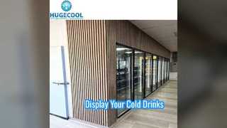 Supermarket Display Cooler For Beer & Drinks
