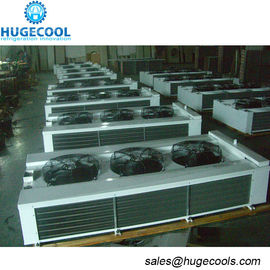 Double Side Evaporator Cold Room Air Cooler Power Steel Case Material