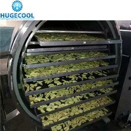 Automatic Control Vacuum Freeze Drying Machine , Freeze Dried Food Dryer