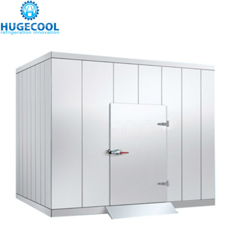 Mobile insulated cold storage containers