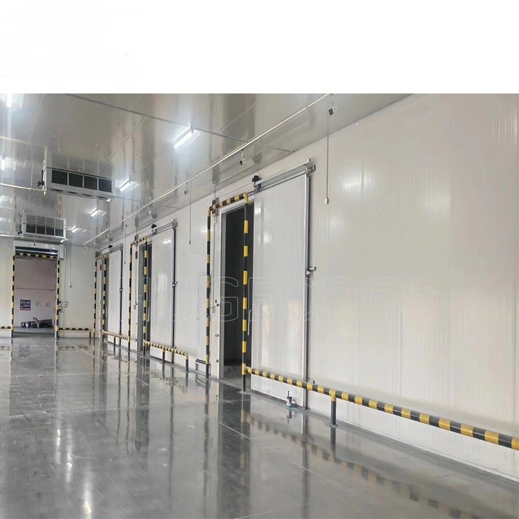 Custom-sized temperature cold storage is used to store goods