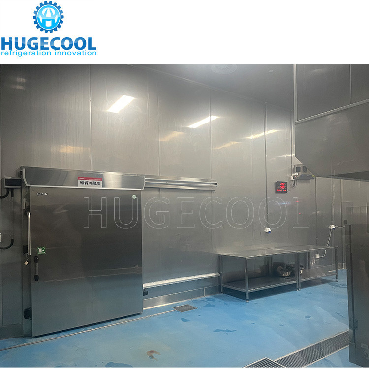 Walk In Freezer Cold Room For Seafood Meat Storage With Famous Compressor