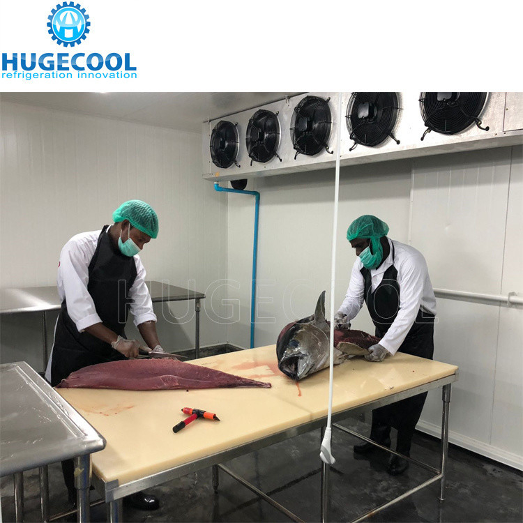 5HP Condensing Unit Cold Storage Room for Fish with Customized Request and Evaporator