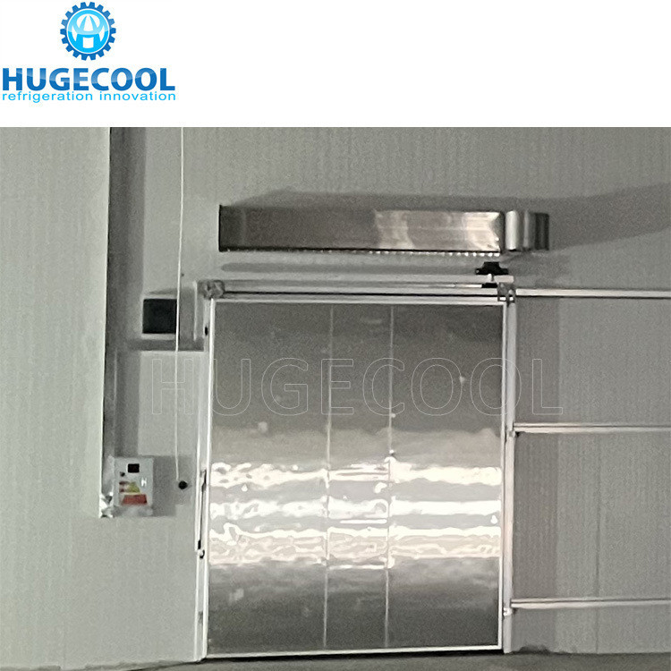 1.5*2.3m Cold Room Sliding Door with Electric Heater Wire and Manual Sliding Function