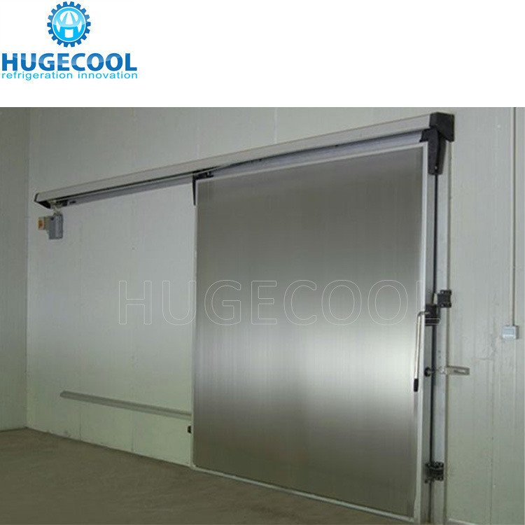 1.5*2.3m Cold Room Sliding Door with Electric Heater Wire and Manual Sliding Function