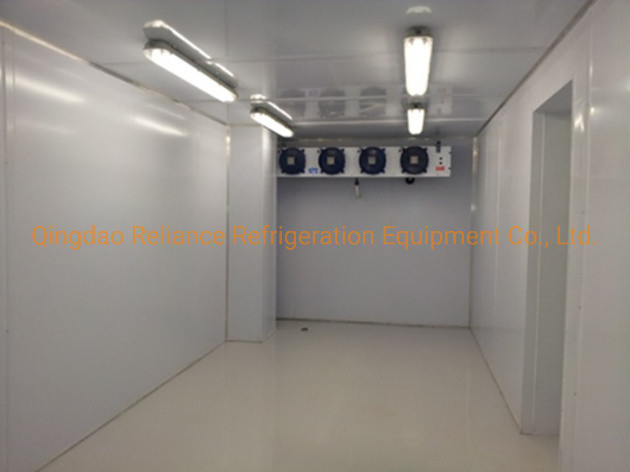 Deep Blast Frozen Freezer for Food -10-0C Sliding Door Commercial Walk in Freezer