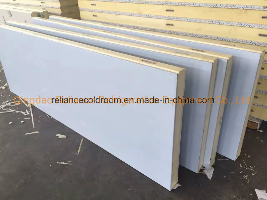 PU/PIR Sandwich Panel for Cold Storage Room Customization 75mm/100mm/120mm/200mm Thickness
