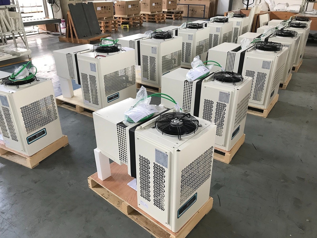 Temperature-Regulated Container Cold Room for Frozen Food Cooling Method Direct Cooling