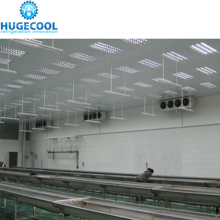 R6X6X3 Medium Size Air Cooled Walk in Cold Room with Panel Condensing Unit Evaporator