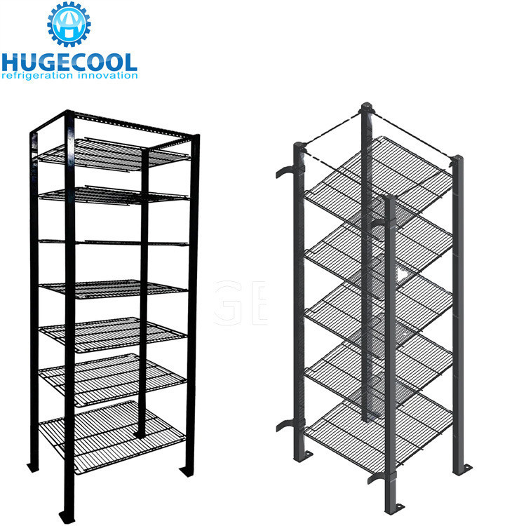 Customized Request for Silver Glass Door Walk in Cooler Commercial Display Refrigerator