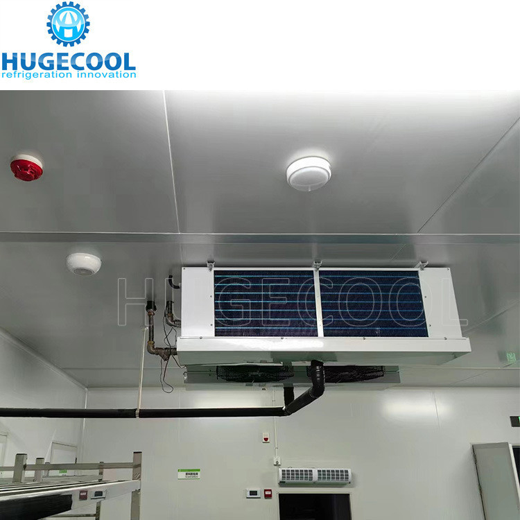 Seafood Processing Cold Room with 200 Kw Cooling Capacity and 150mm PU Panel Thickness