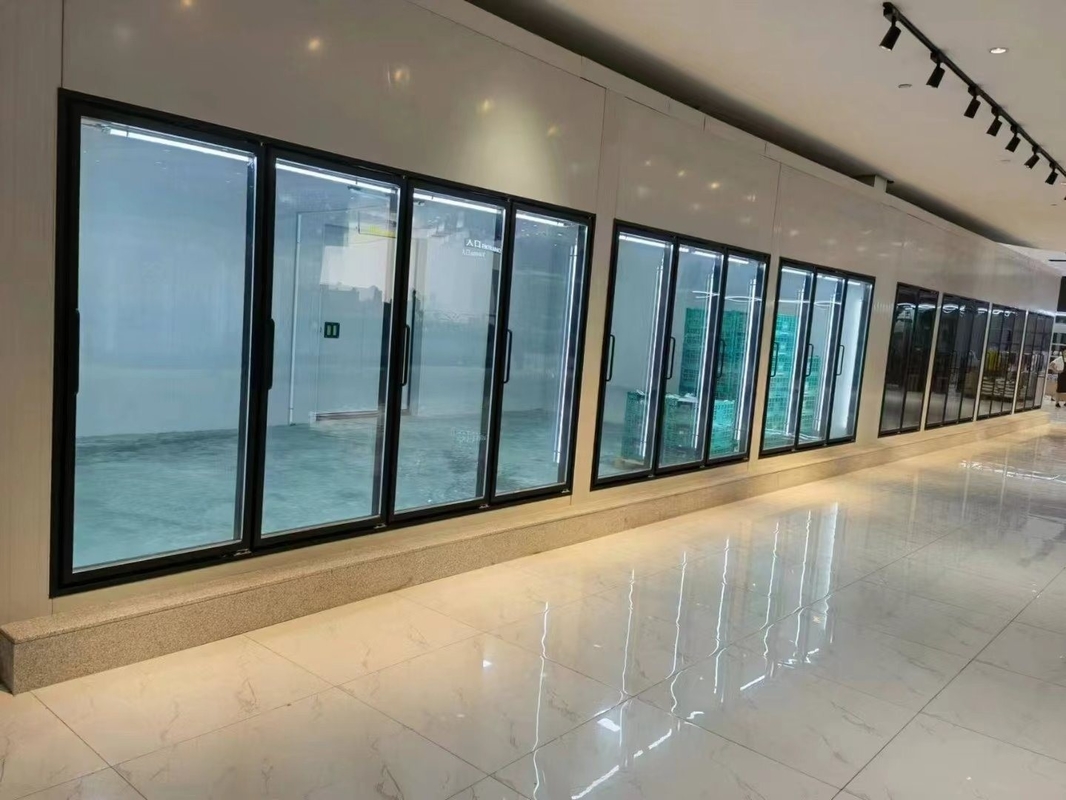Provide Liquor Store Glass Door Cold Room Display for Supermarket Merchandising