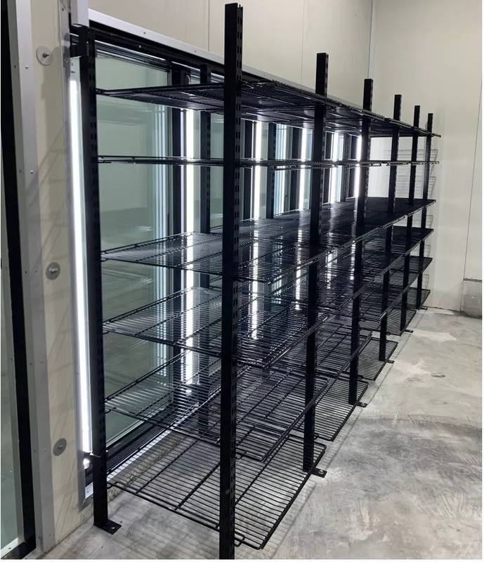Provide Liquor Store Glass Door Cold Room Display for Supermarket Merchandising