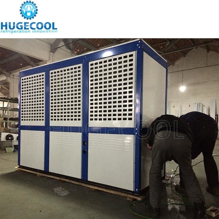 Durable Condensing Unit Refrigeration , Air Cooled Condensing Unit For Cold Room