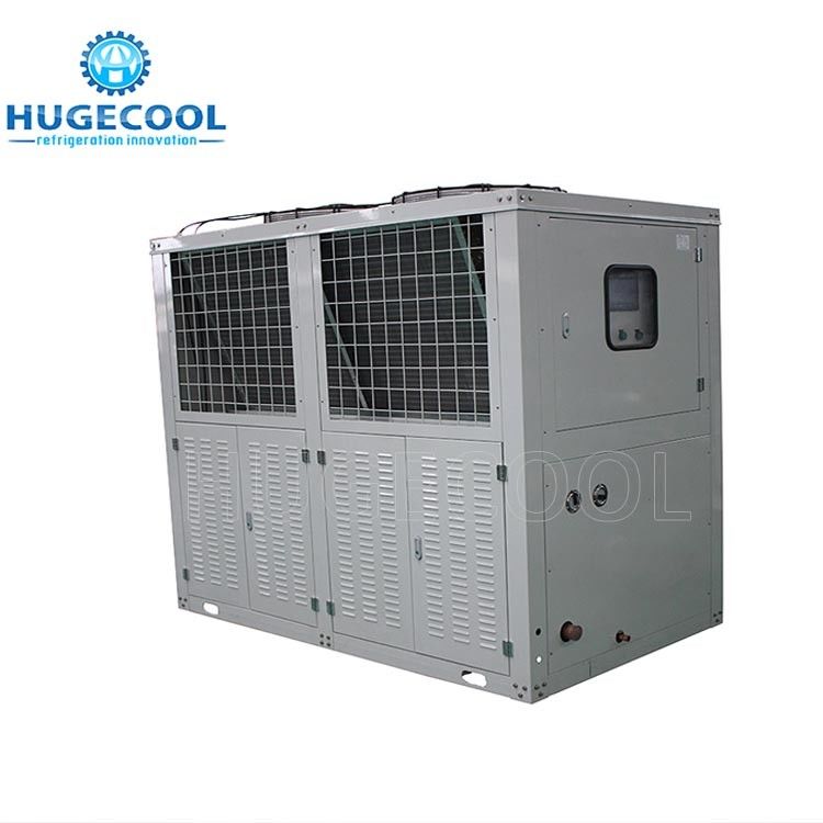 Commercial Cold Room Condensing Unit Customized Color 10-200m2 Heat Exchange Ar