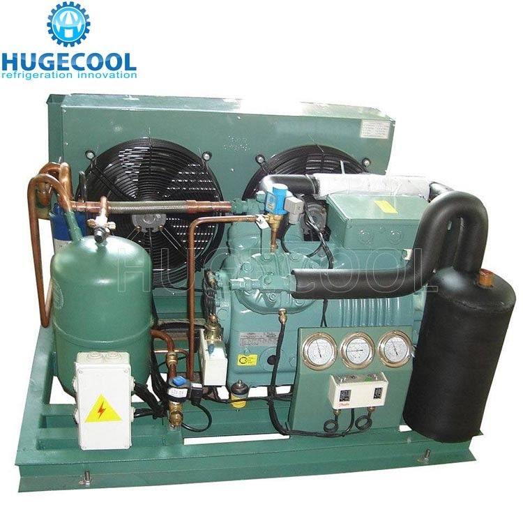 Semi Hermetic Cold Room Condensing Unit  Refrigeration Fast Installation