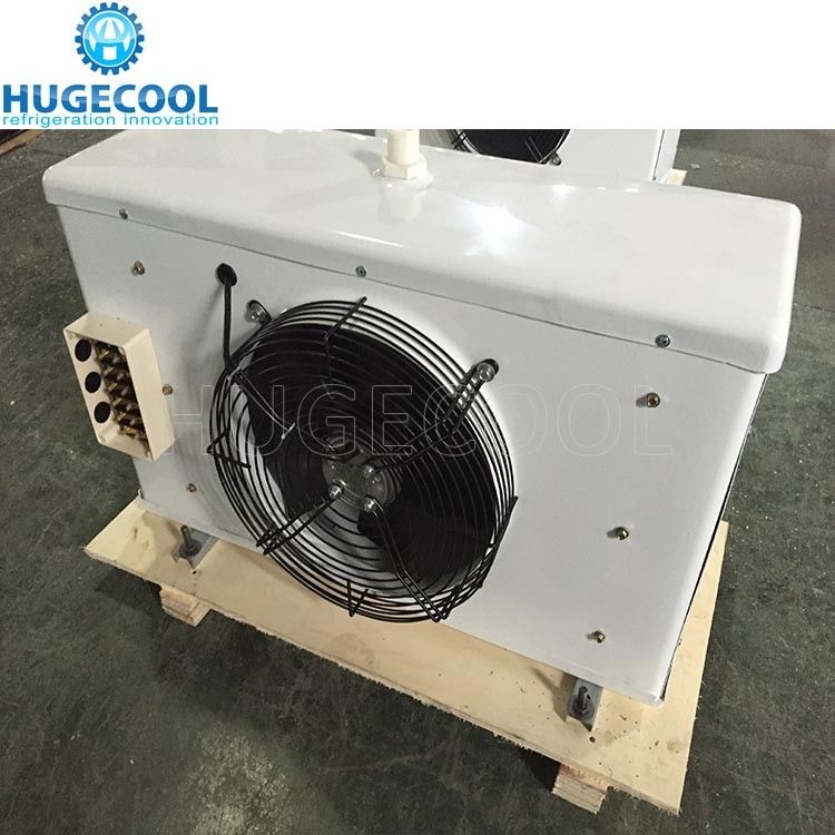 Water defrost evaporator compressor air cooler