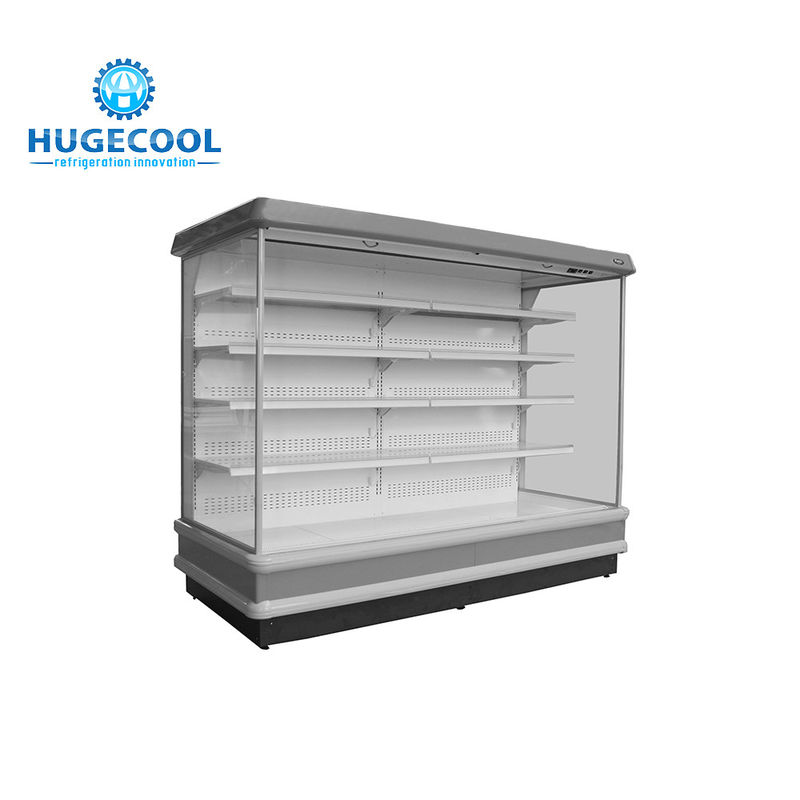 4 Layers Shelf Multideck Display Fridge With Low Energy Consumption