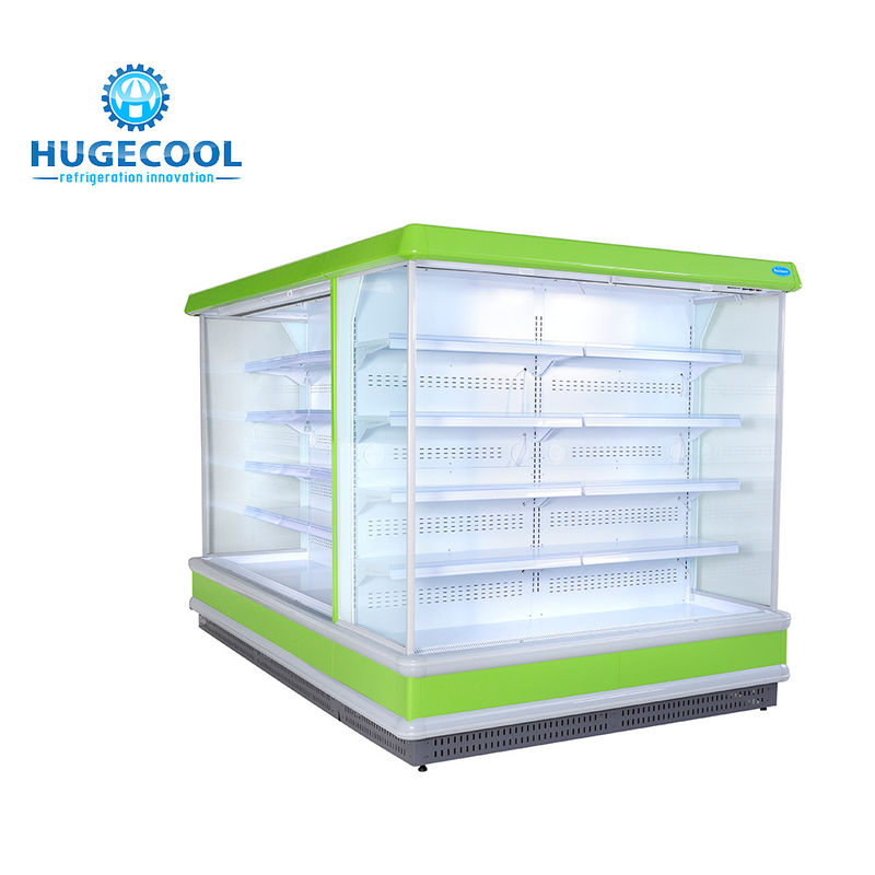 4 Layers Shelf Multideck Display Fridge With Low Energy Consumption