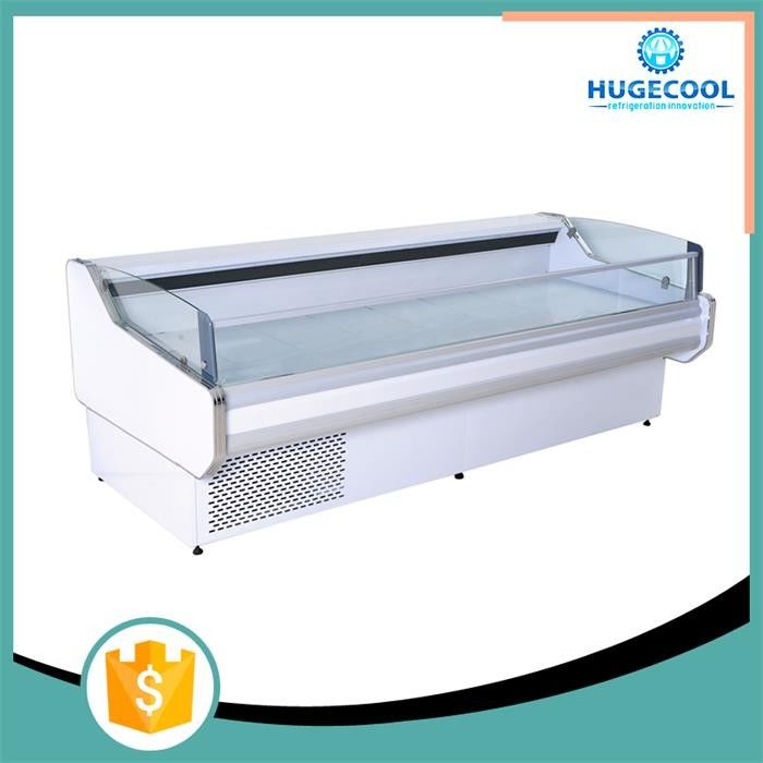 Sea Food Fish Deli Display Cabinets Single Temperature Style CE Approval