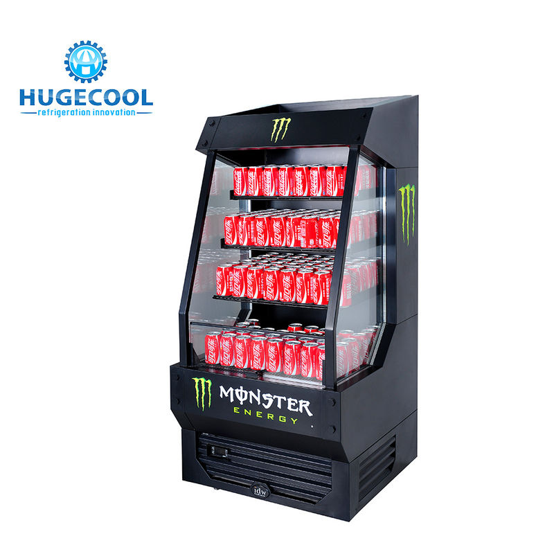 Custom Commercial Beverage Cooler , Commercial Drinks Fridge With Digital Controller