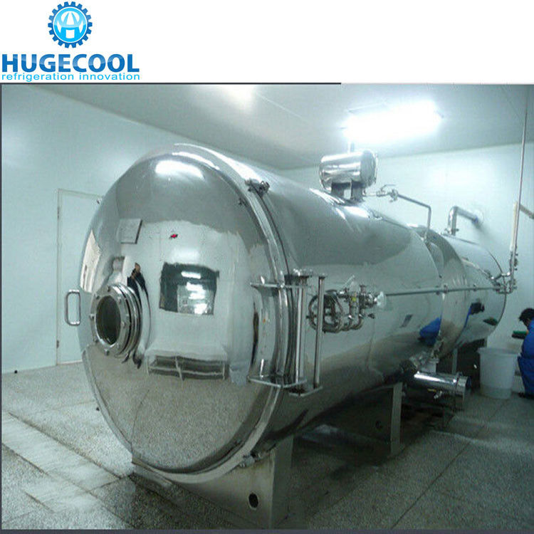 Automatic Control Vacuum Freeze Drying Machine , Freeze Dried Food Dryer