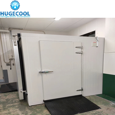 Customized Power Consumption Color Steel Freezer Cold Room With Danfoss Castel Emerson Refrigeration Parts